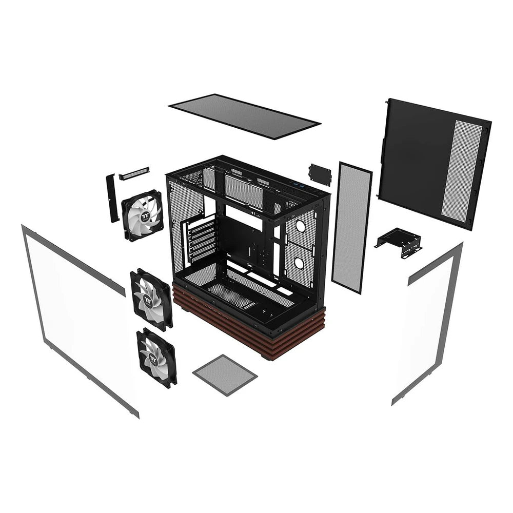 Thermaltake View 270 Plus WS ARGB — Noir — vue 5