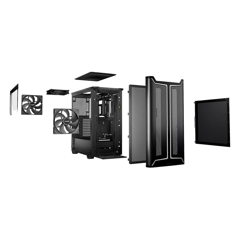 be quiet! Pure Base 501 DX — Noir — vue 4