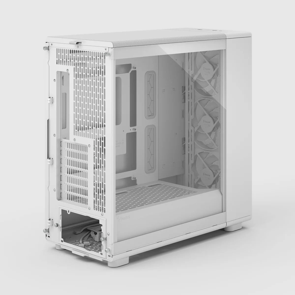 Fractal Design Epoch XL Blanc TG Clear tint — vue 5