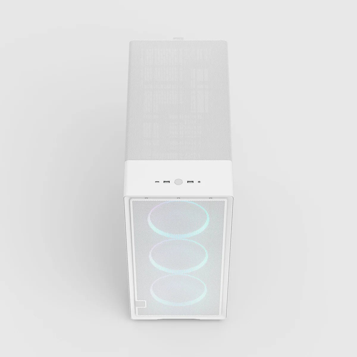 Fractal Design Epoch XL Blanc TG RGB Clear tint — vue 4