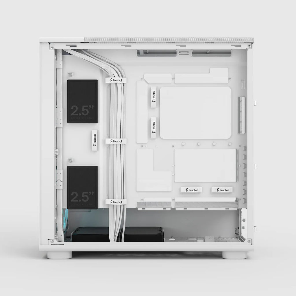 Fractal Design Epoch XL Blanc TG RGB Clear tint — vue 7