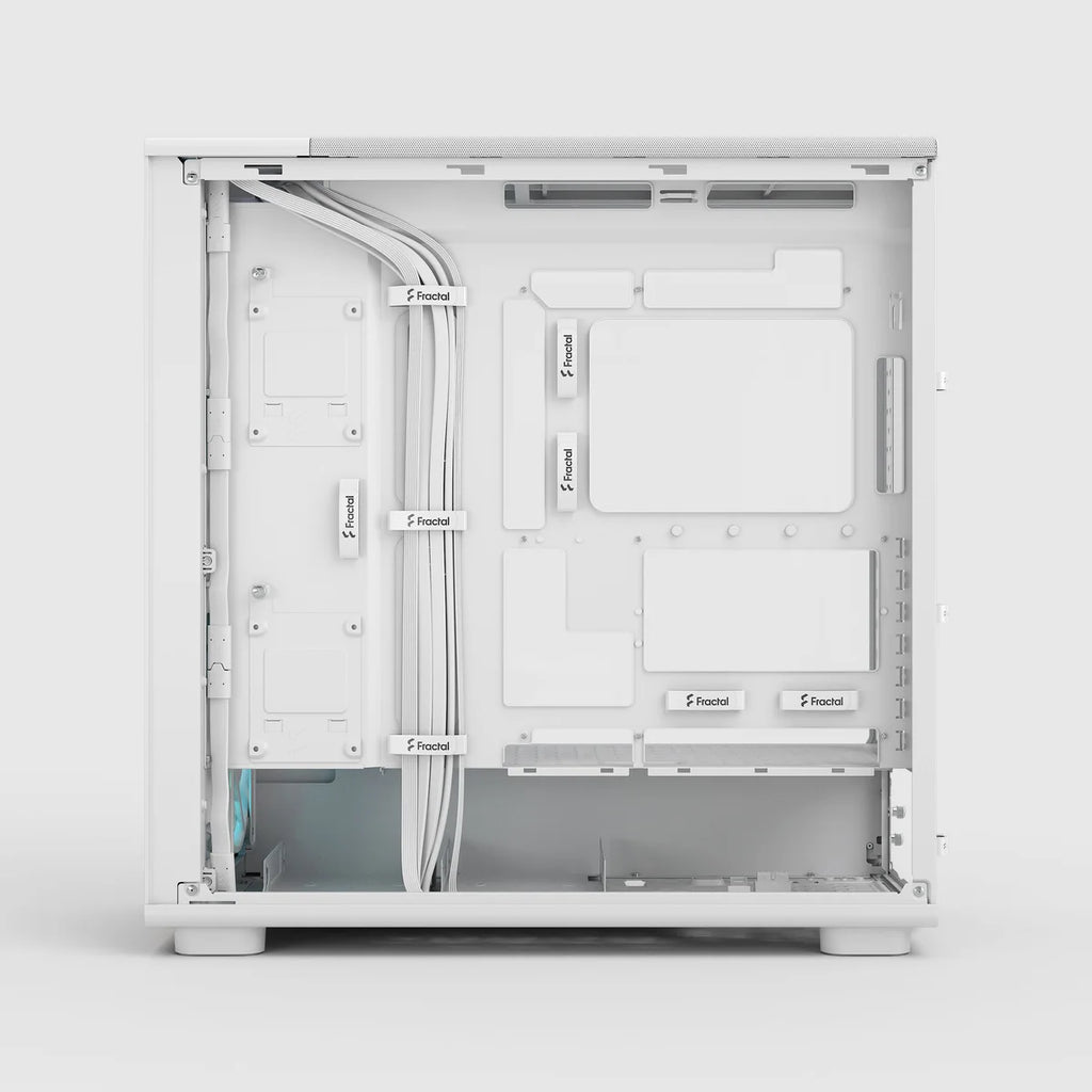 Fractal Design Epoch XL Blanc TG RGB Clear tint — vue 12