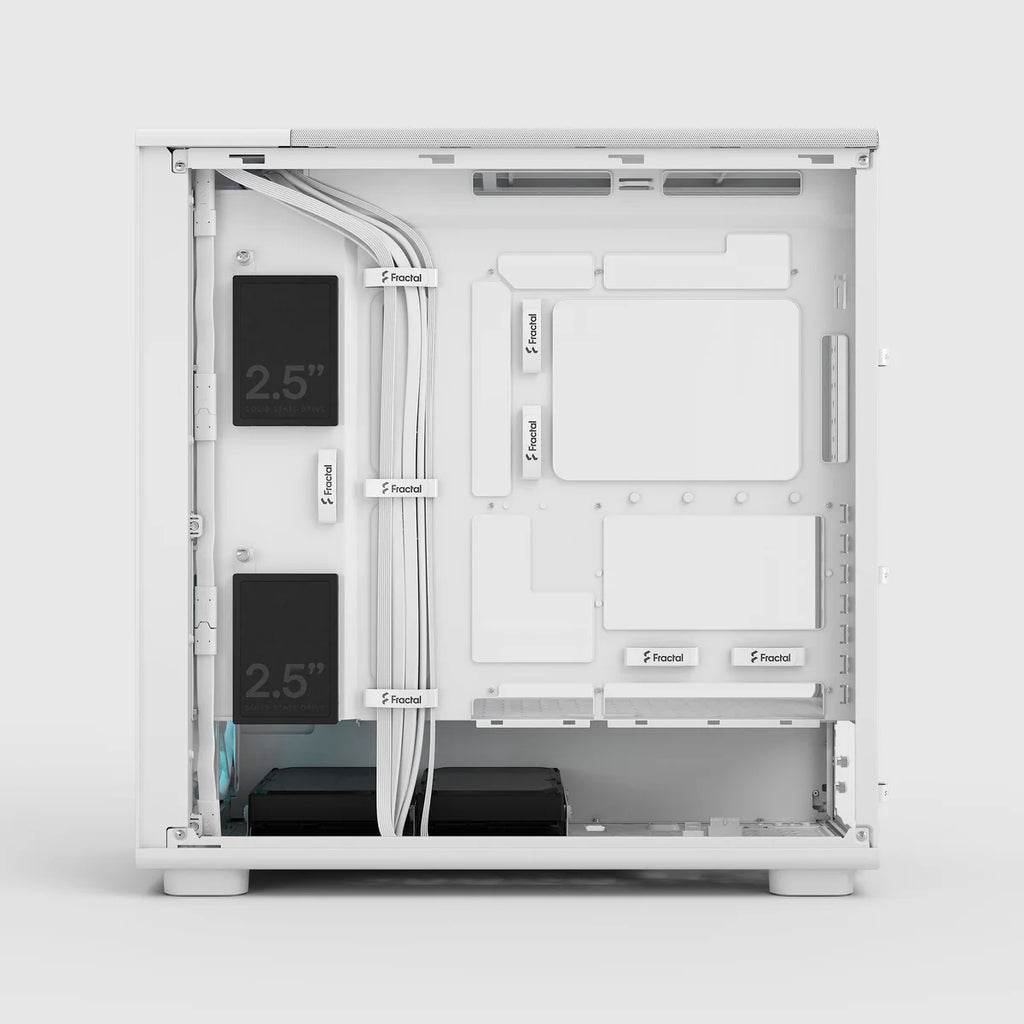 Fractal Design Epoch XL Blanc TG RGB Clear tint — vue 13