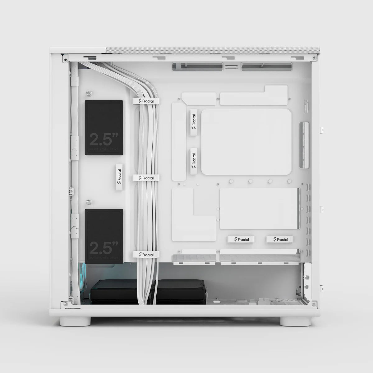 Fractal Design Epoch XL Blanc TG RGB Clear tint — vue 13