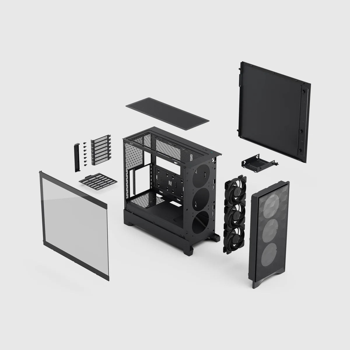 Fractal Design Pop Air 2 TG Clear ATX — Noir — vue 8
