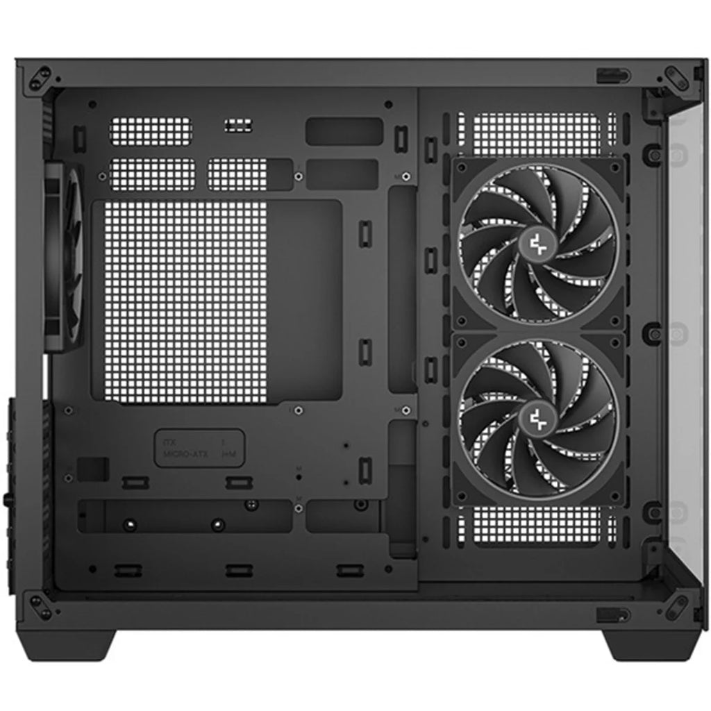 DeepCool CG330 3F Micro ATX Mini ITX ARGB verre Noir — vue 5
