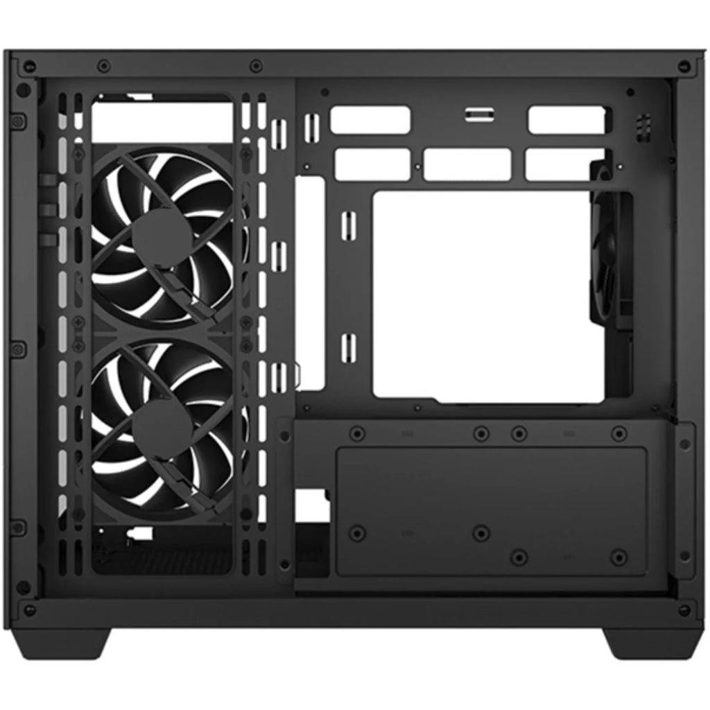 DeepCool CG330 3F Micro ATX Mini ITX ARGB verre Noir — vue 6