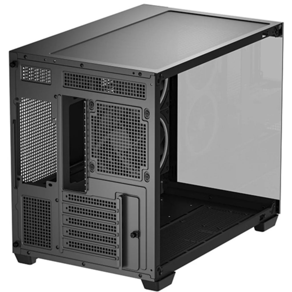 DeepCool CG330 3F Micro ATX Mini ITX ARGB verre Noir — vue 7