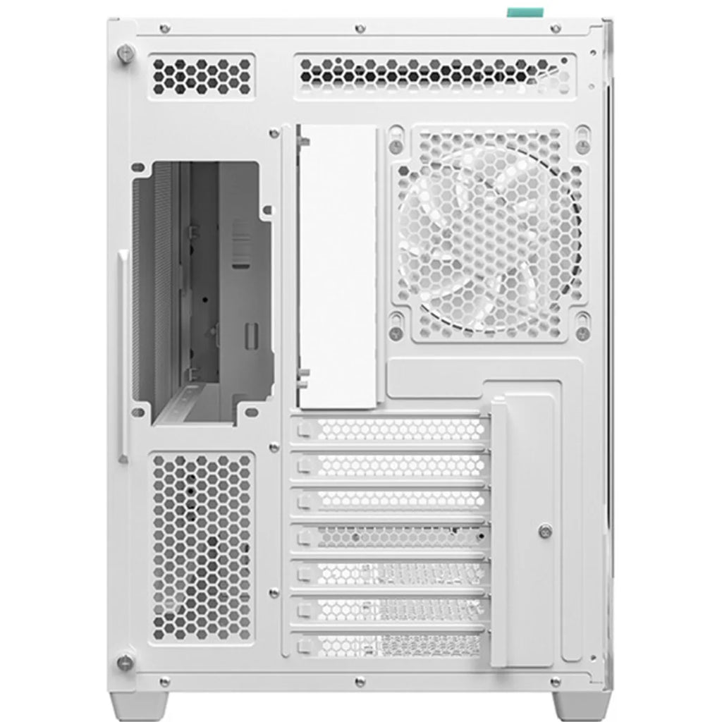 DeepCool CG530U 4F WH ATX boîtier panoramique en verre incurvé Blanc — vue 6