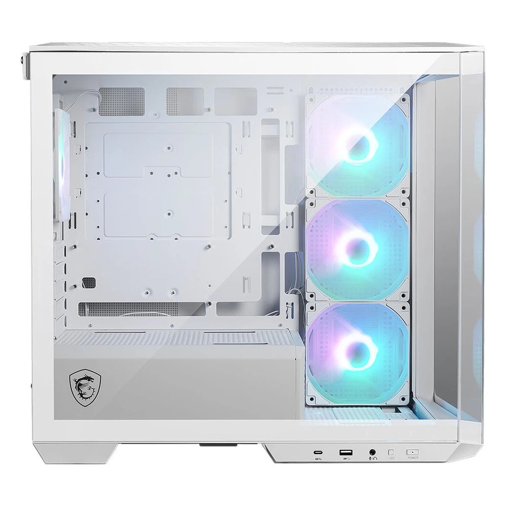 MSI MAG PANO M100R PZ — Blanc — vue 3