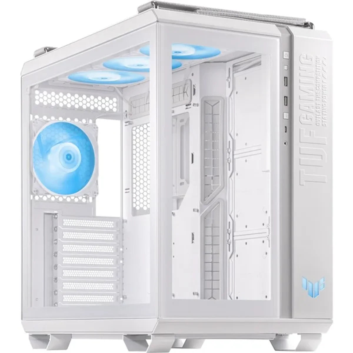 ASUS TUF GAMING GT502 PLUS TG ARGB Blanc — vue principale
