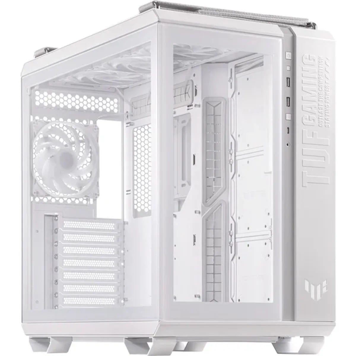 ASUS TUF GAMING GT502 PLUS TG ARGB Blanc — vue 2