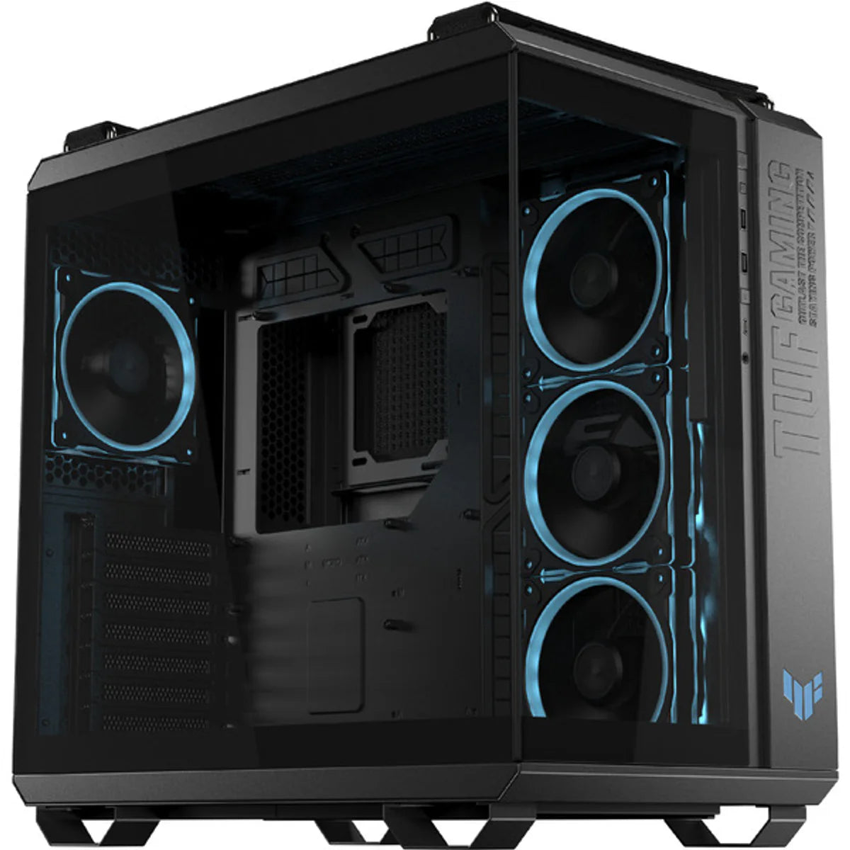 ASUS TUF GAMING GT502 HORIZON TG ARGB Noir — vue 3