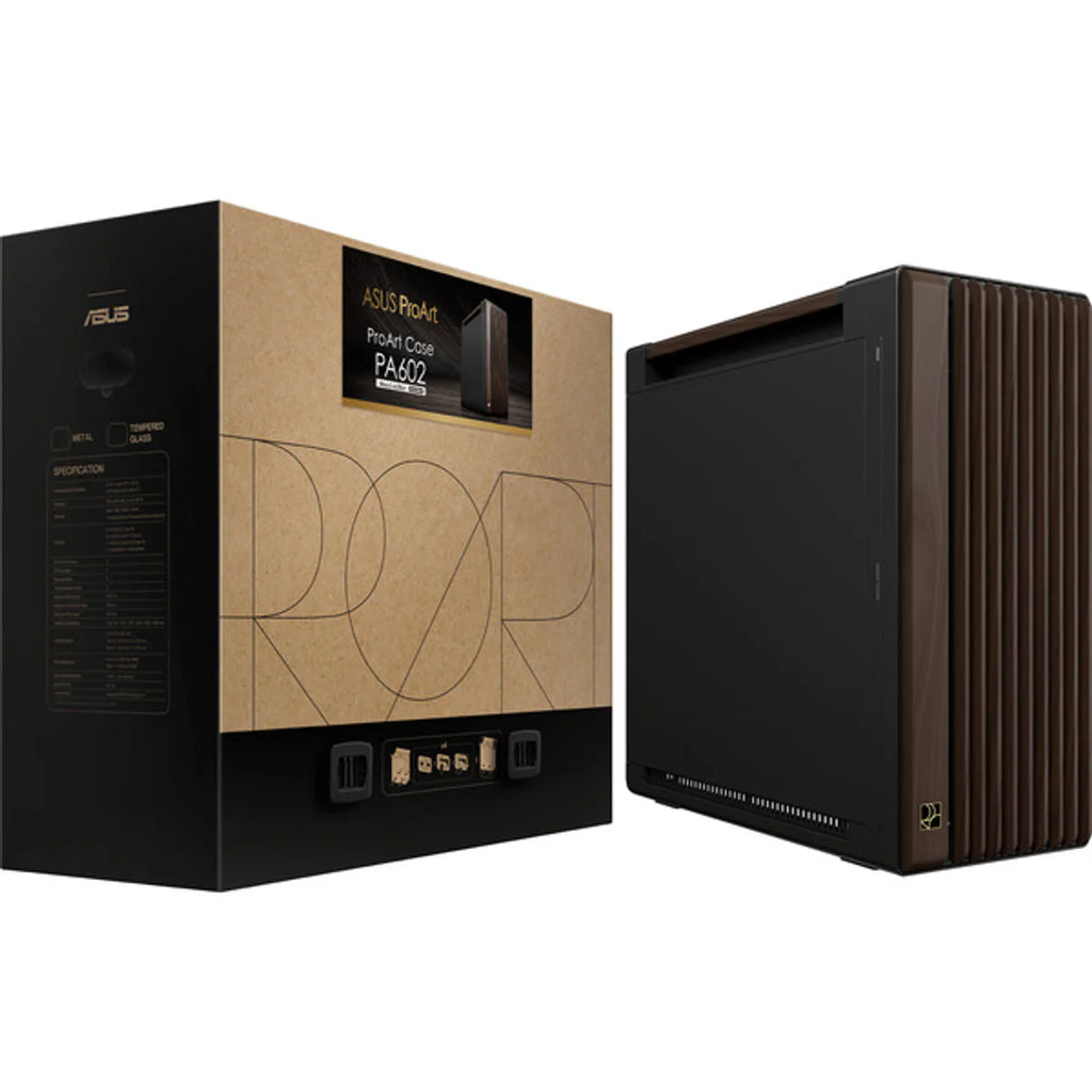 ASUS PROART PA602 WALNUT WOOD METAL PWM MODERN Noir — vue 18