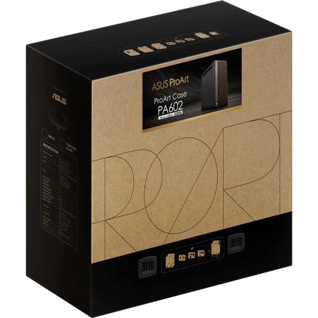 ASUS PROART PA602 WALNUT WOOD METAL PWM MODERN Noir — vue 19