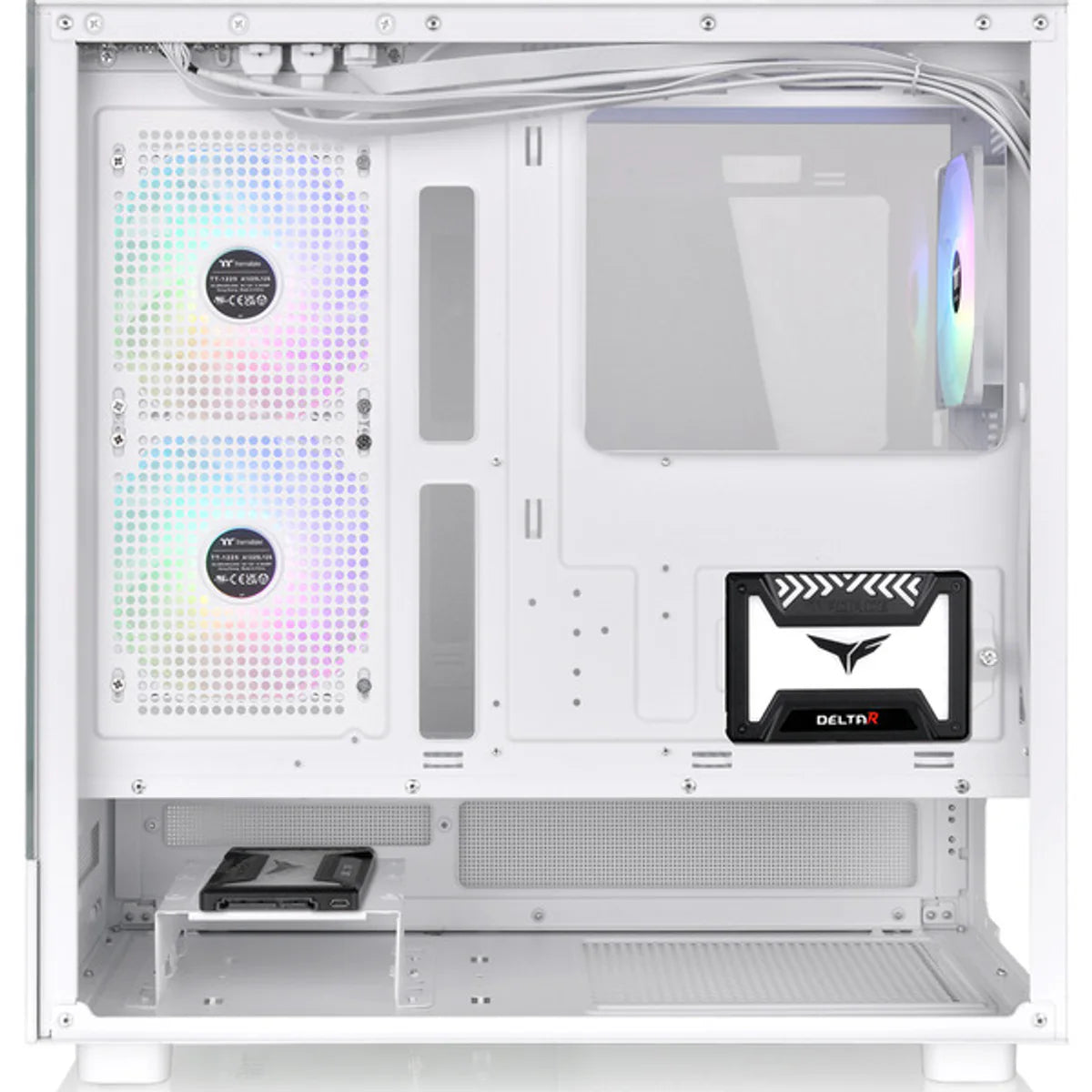 Thermaltake View 270 Plus TG Midi "ARGB" — Blanc — vue 10