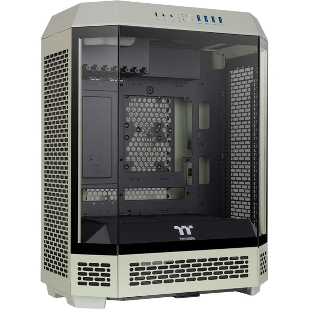 Thermaltake The Tower 600 — Vert matcha — vue 2