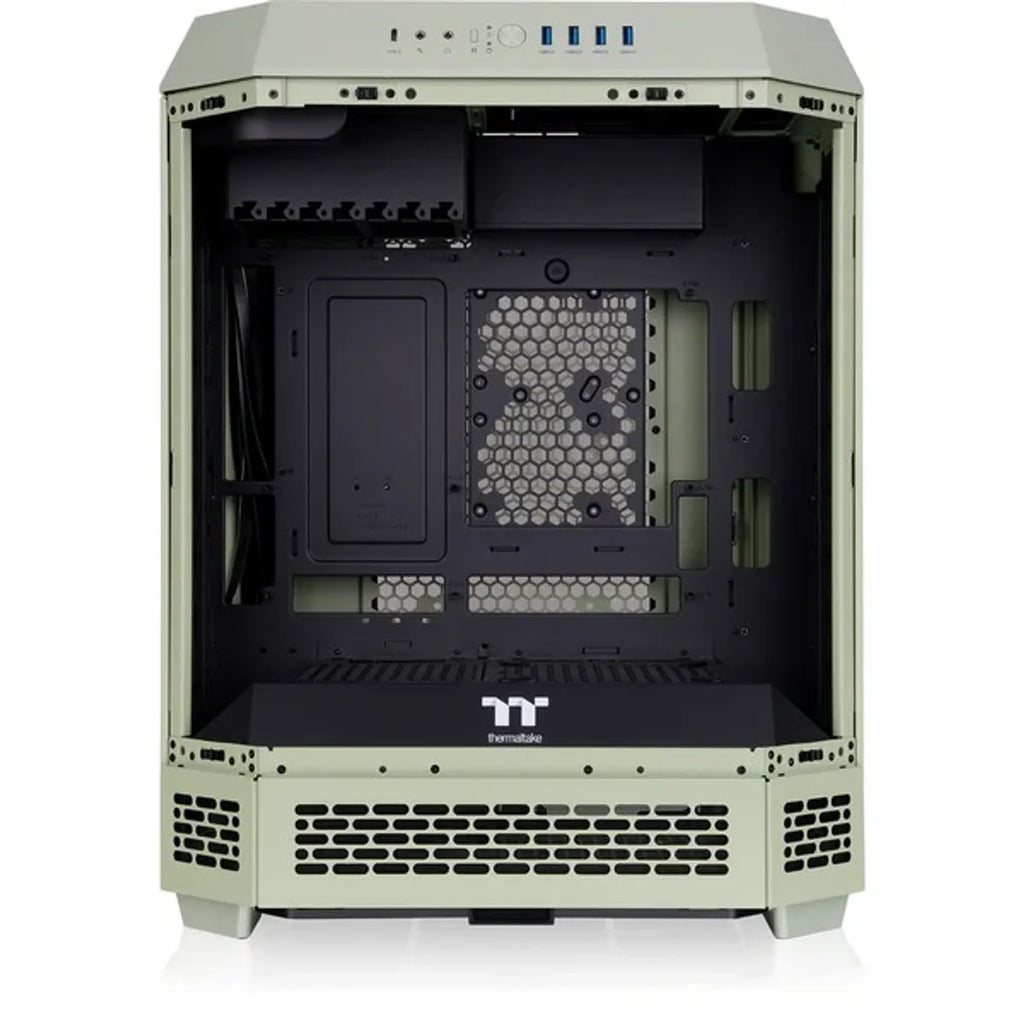 Thermaltake The Tower 600 — Vert matcha — vue 3