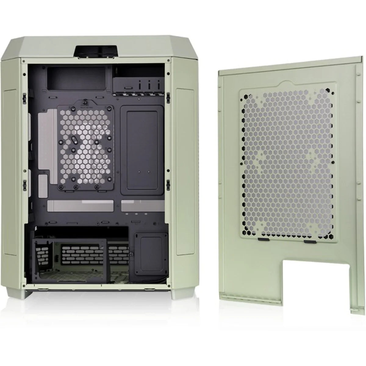 Thermaltake The Tower 600 — Vert matcha — vue 10