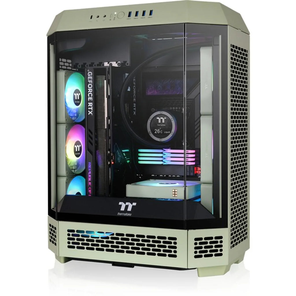 Thermaltake The Tower 600 — Vert matcha — vue 17