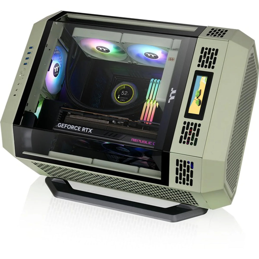 Thermaltake The Tower 600 — Vert matcha — vue 18