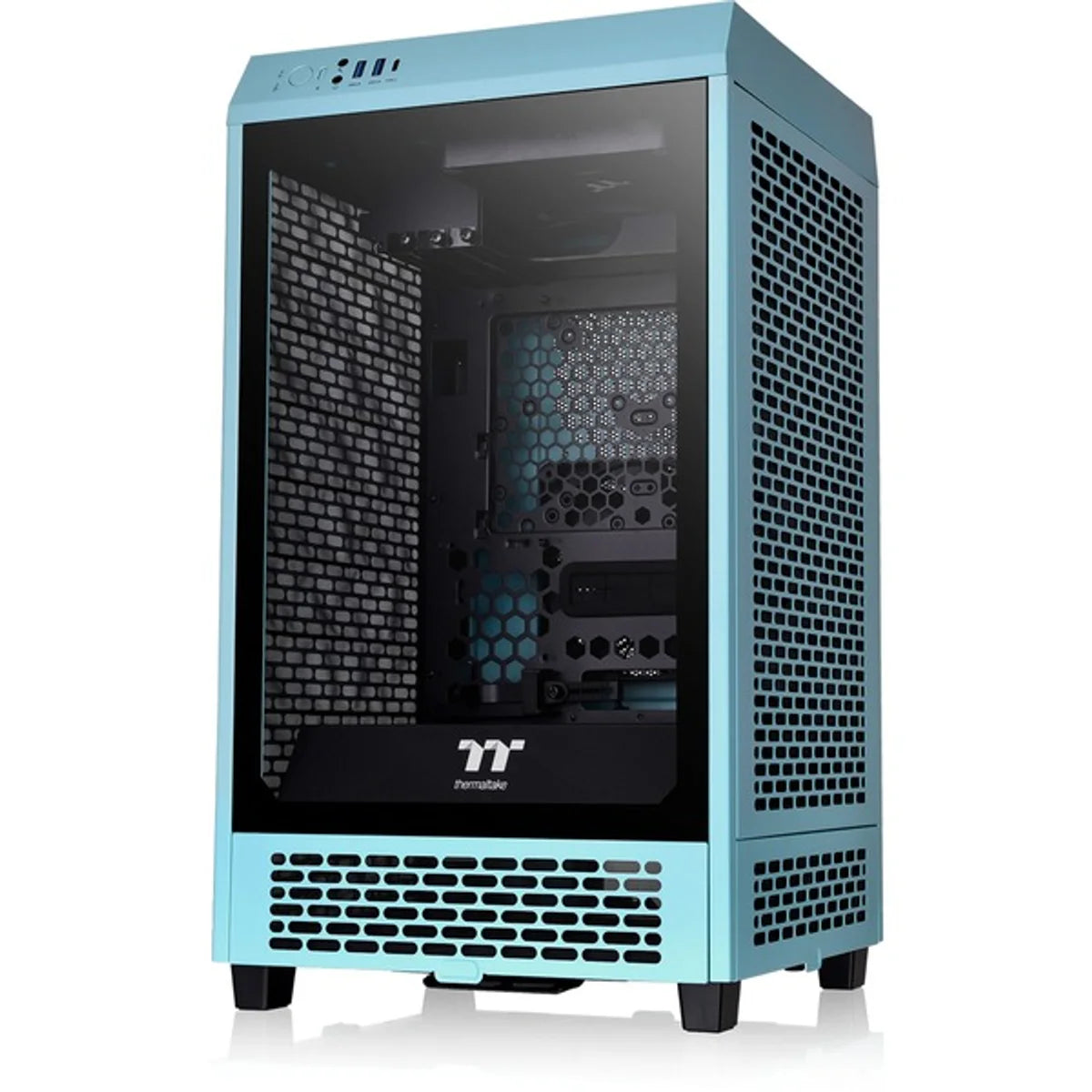 Thermaltake The Tower 200 TG — Turquoise — vue 5