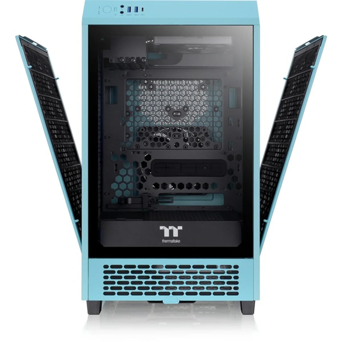Thermaltake The Tower 200 TG — Turquoise — vue 8