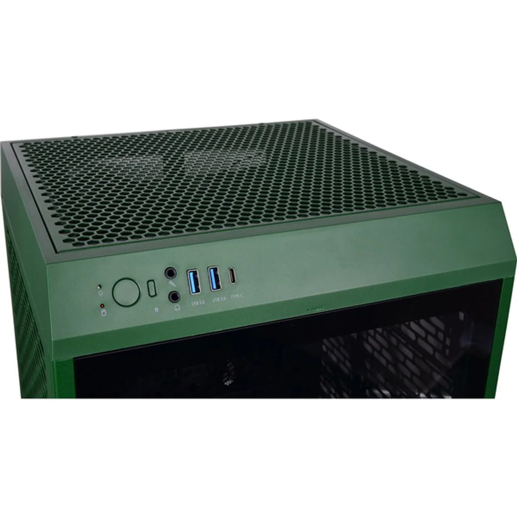 Thermaltake The Tower 200 TG Dark Green — vue 11