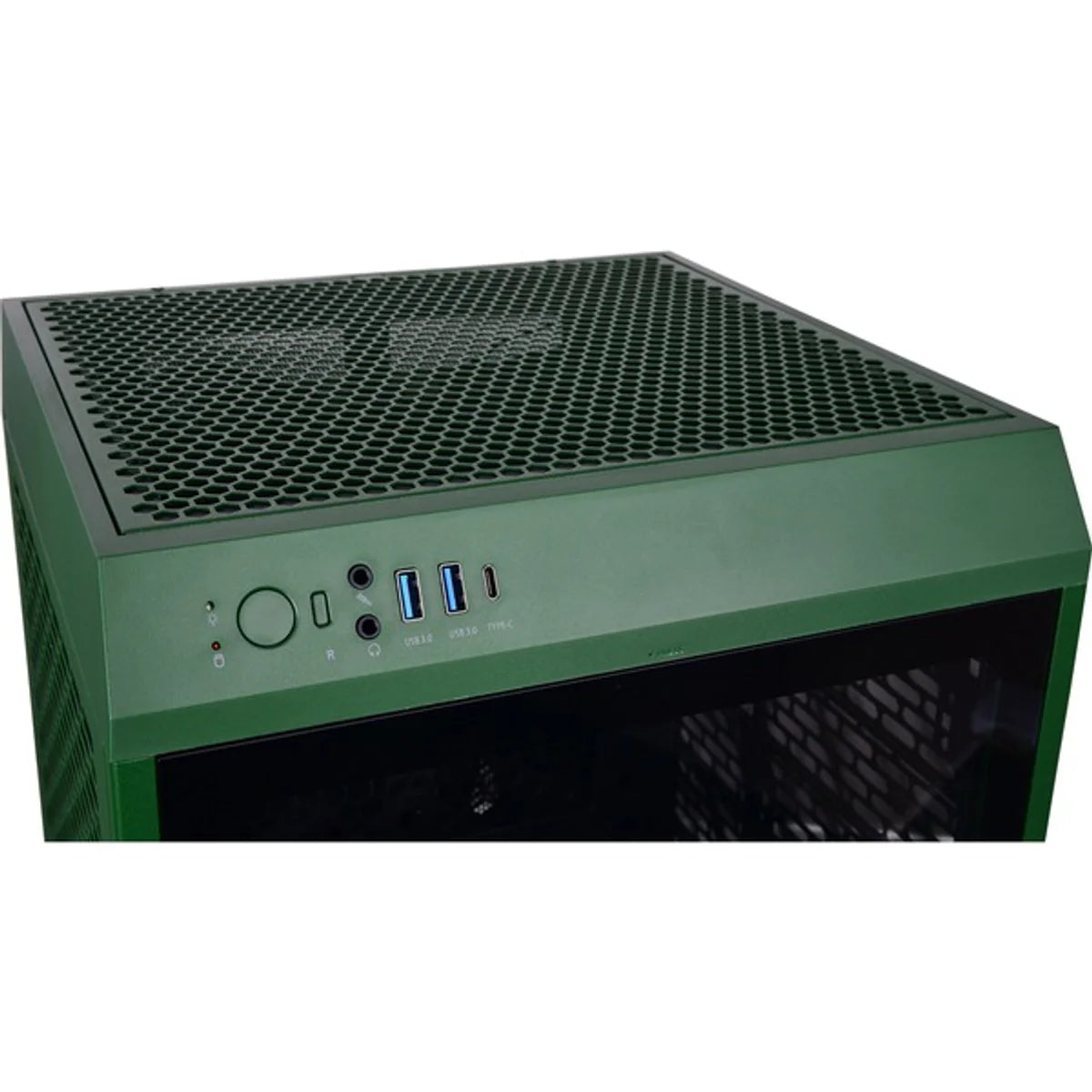 Thermaltake The Tower 200 TG Dark Green — vue 11