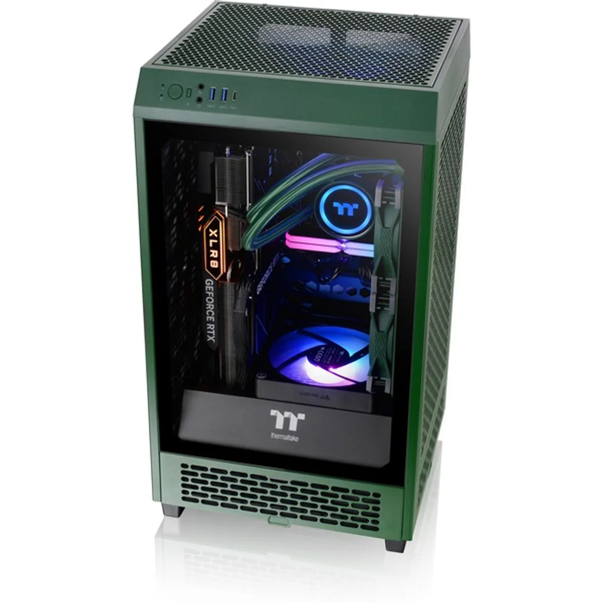 Thermaltake The Tower 200 TG Dark Green — vue 17