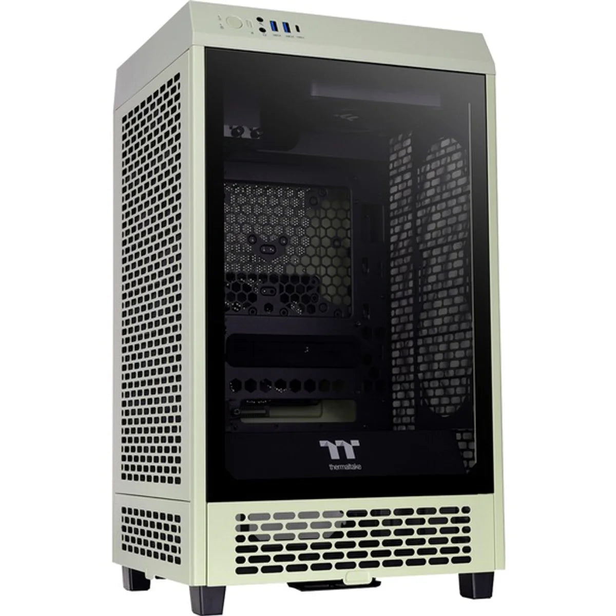 Thermaltake The Tower 200 TG — Vert — vue 2