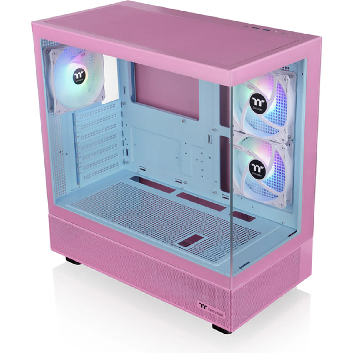 Thermaltake View 270 Plus TG ARGB — Rose bubble — vue 3