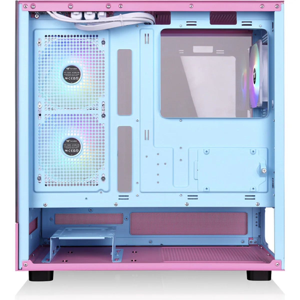Thermaltake View 270 Plus TG ARGB — Rose bubble — vue 6
