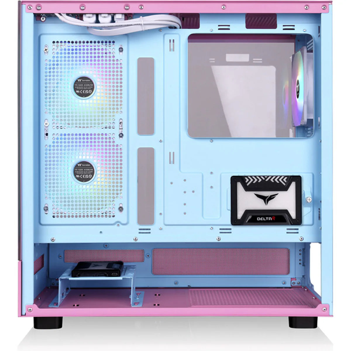 Thermaltake View 270 Plus TG ARGB — Rose bubble — vue 7