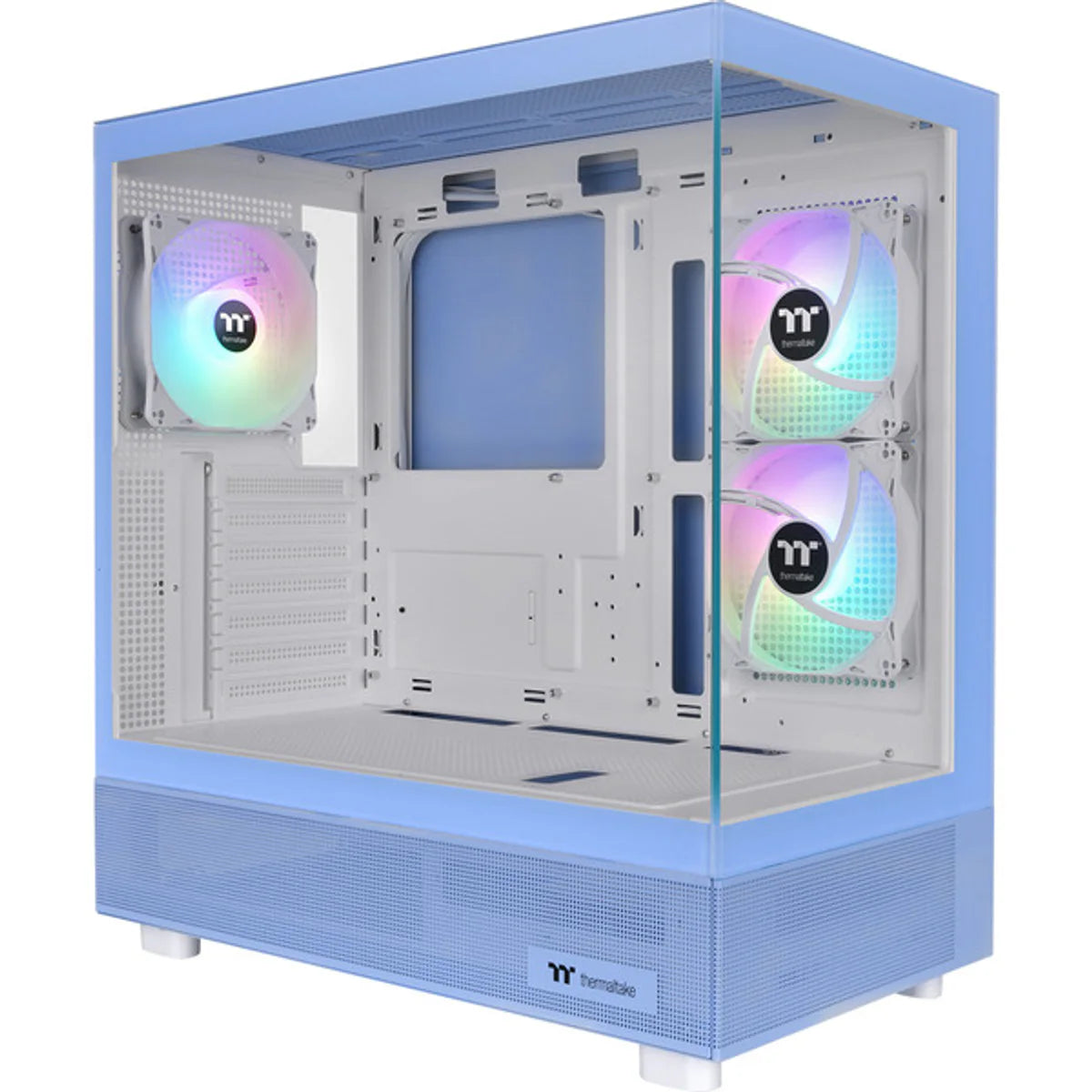 Thermaltake View 270 Plus TG ARGB — Bleu hortensia — vue 2