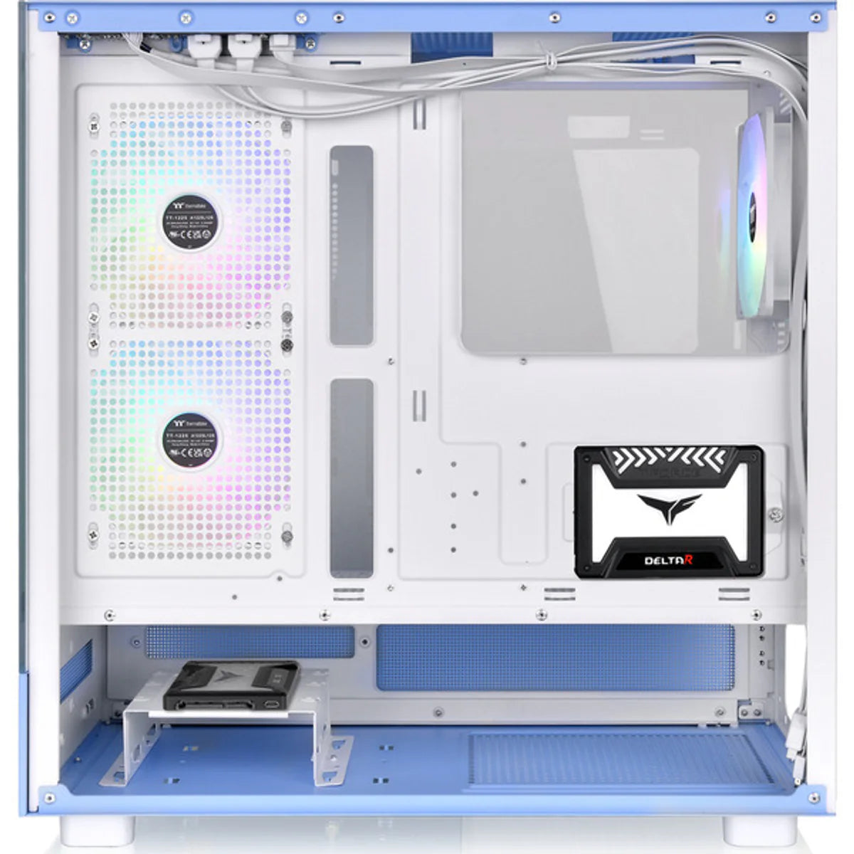Thermaltake View 270 Plus TG ARGB — Bleu hortensia — vue 10
