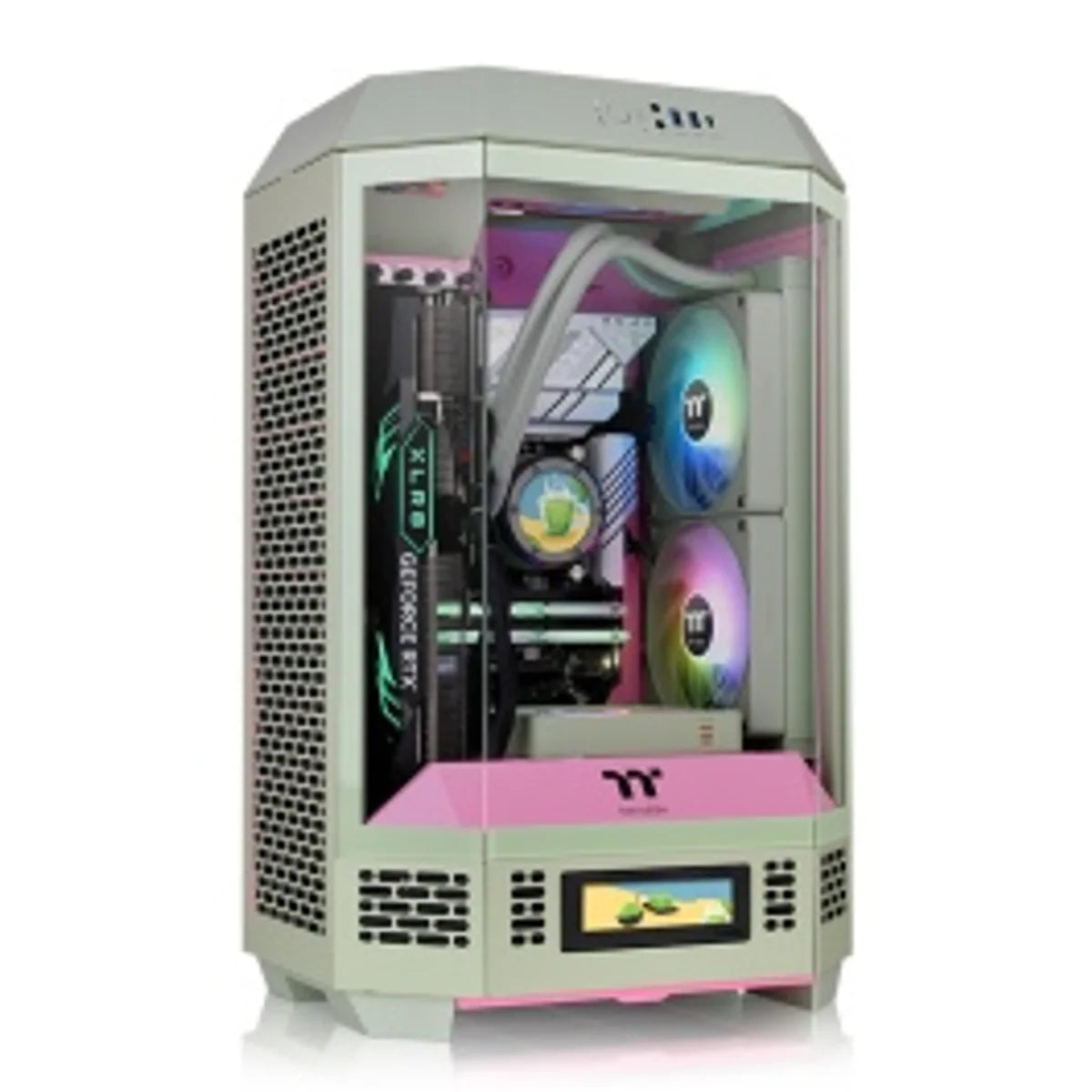 Thermaltake The Tower 300 — Prune matcha — vue principale
