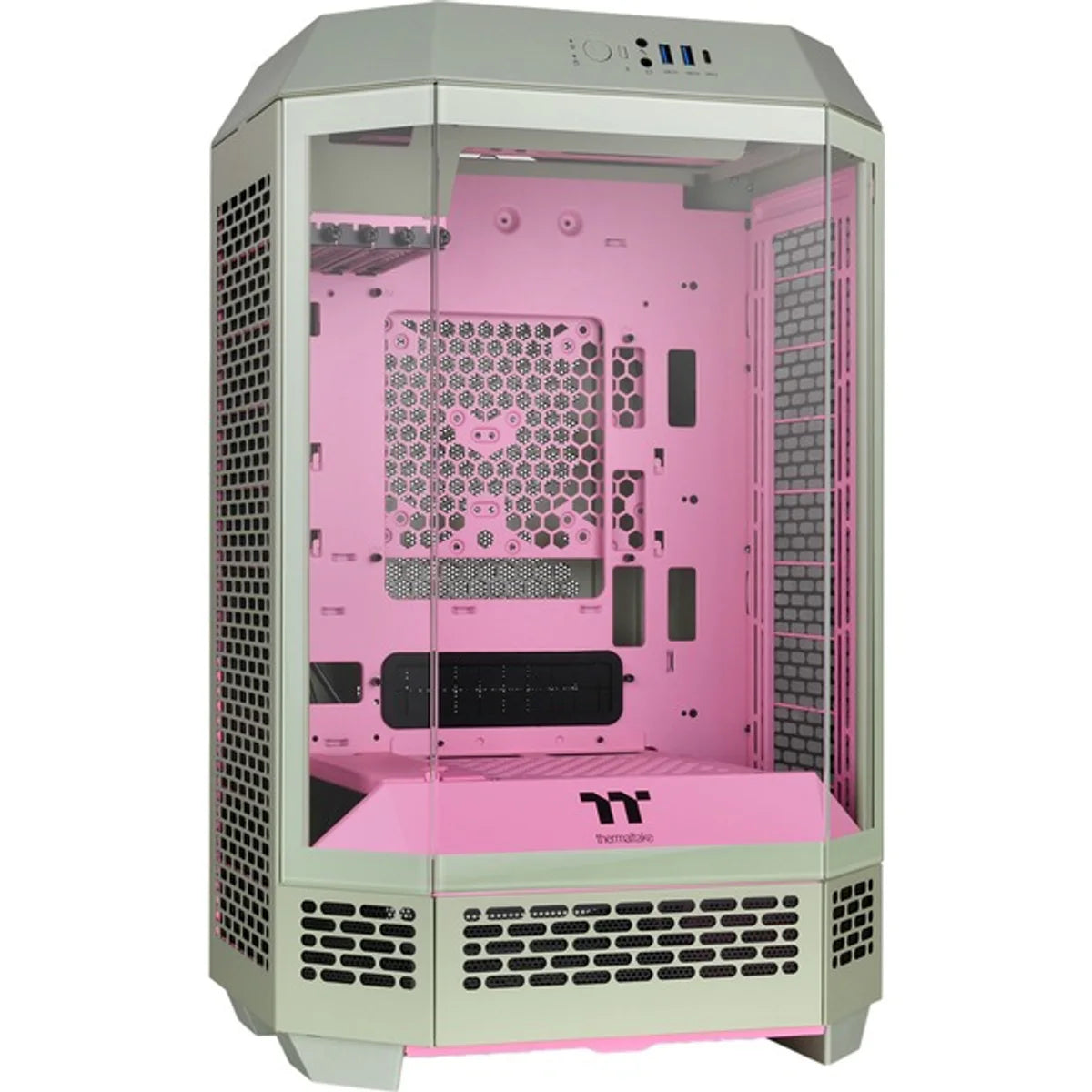 Thermaltake The Tower 300 — Prune matcha — vue 2