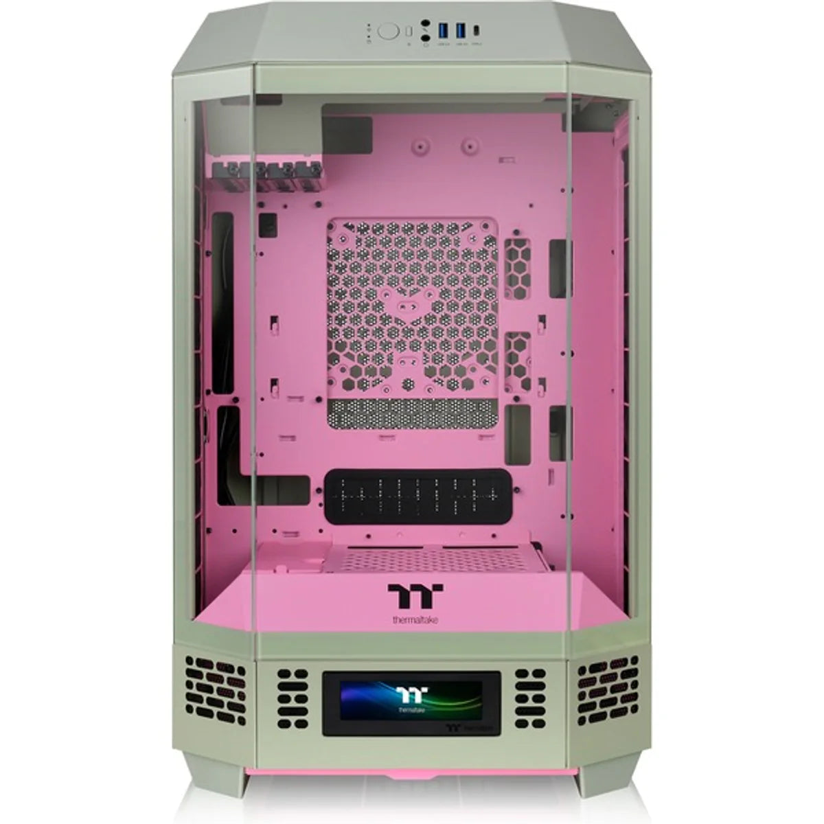 Thermaltake The Tower 300 — Prune matcha — vue 3