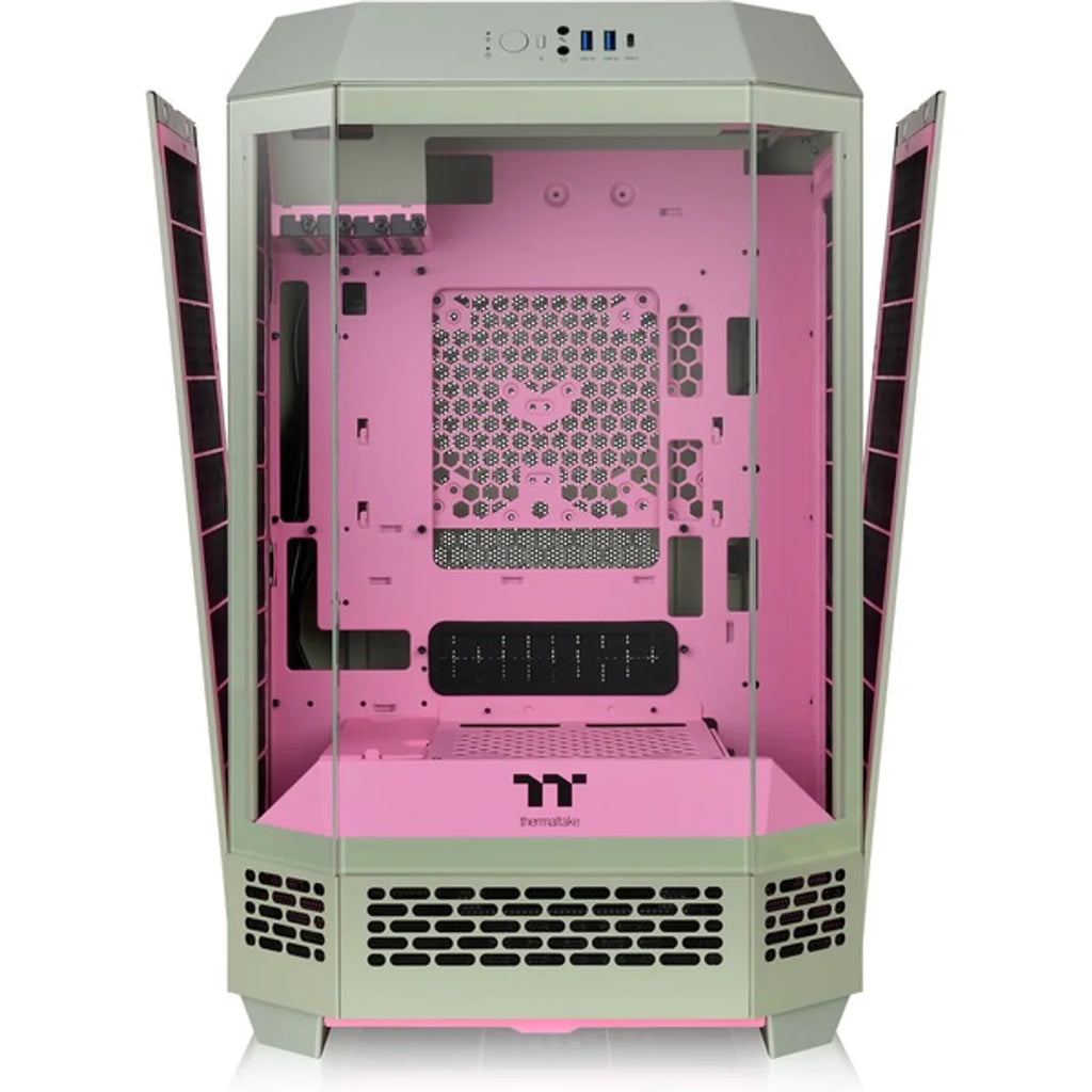 Thermaltake The Tower 300 — Prune matcha — vue 4