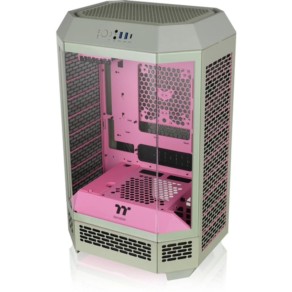 Thermaltake The Tower 300 — Prune matcha — vue 5