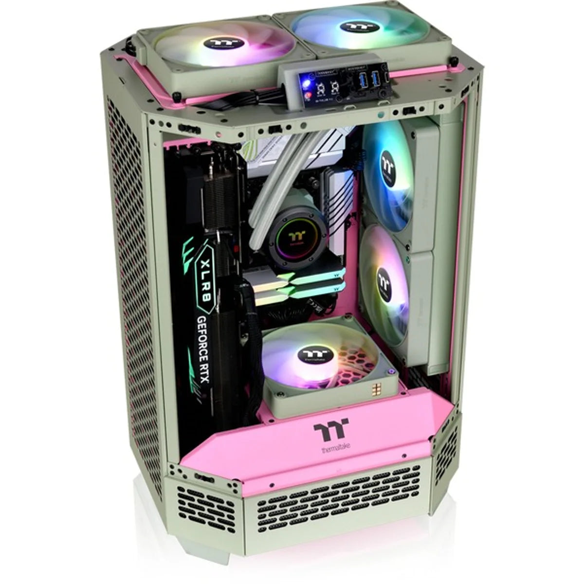 Thermaltake The Tower 300 — Prune matcha — vue 16