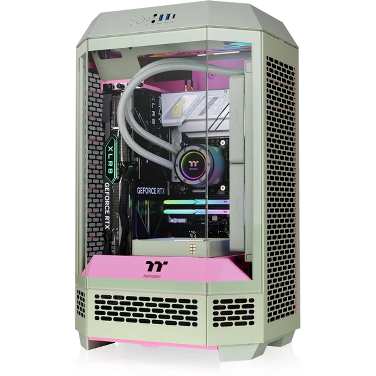 Thermaltake The Tower 300 — Prune matcha — vue 18