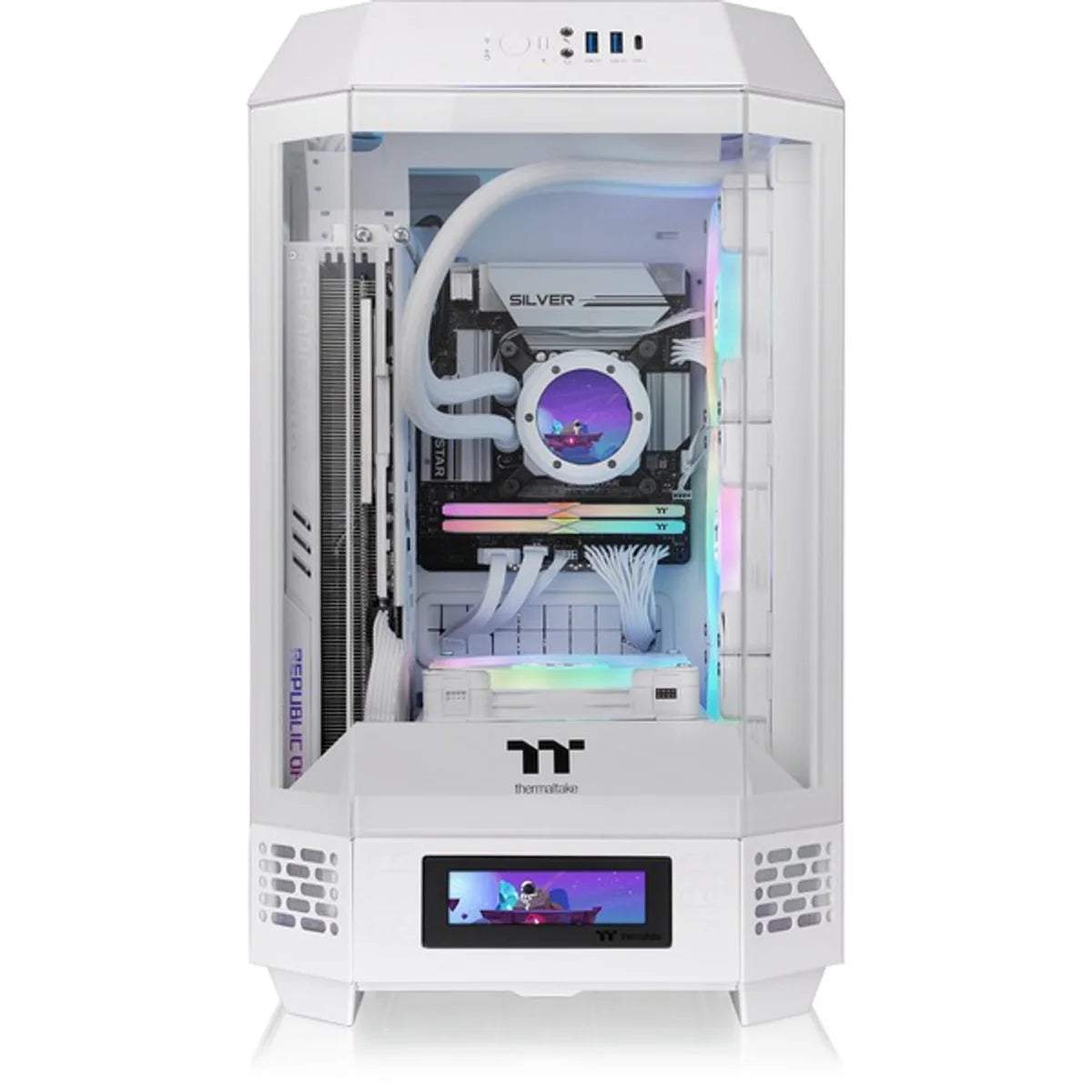 Thermaltake The Tower 250 — Blanc — vue 14