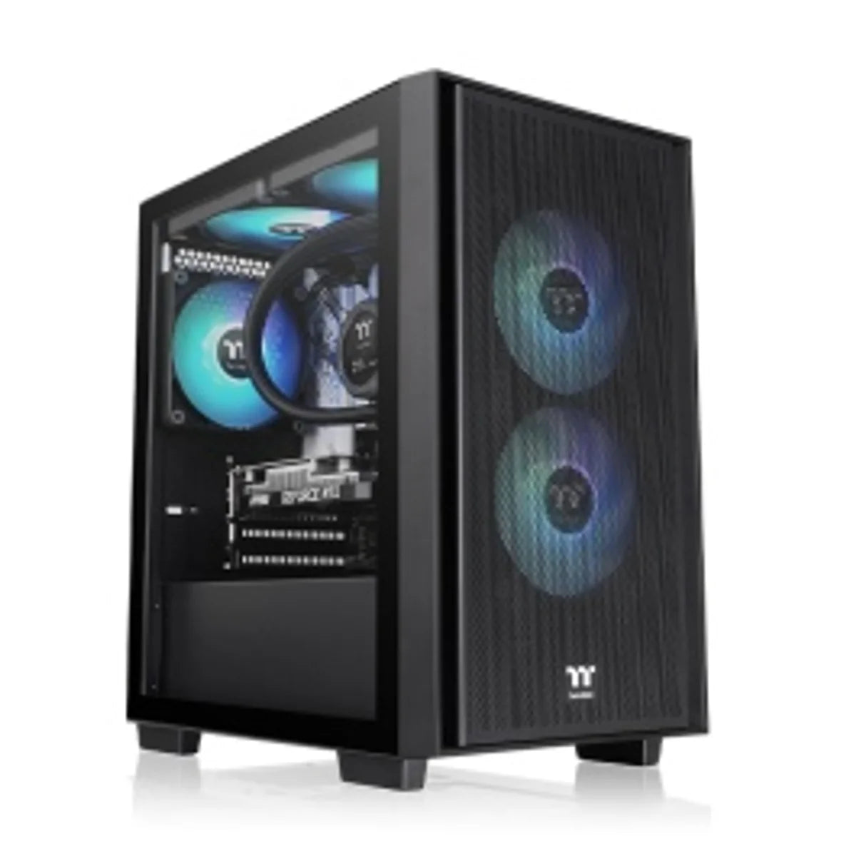 Thermaltake Versa H16 TG ARGB — Noir — vue principale
