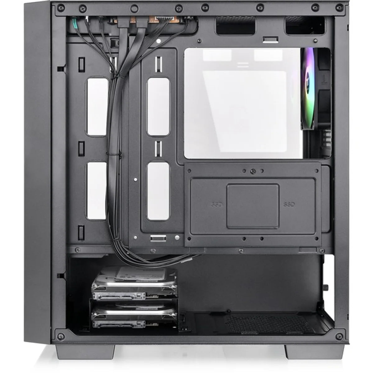 Thermaltake Versa H16 TG ARGB — Noir — vue 9