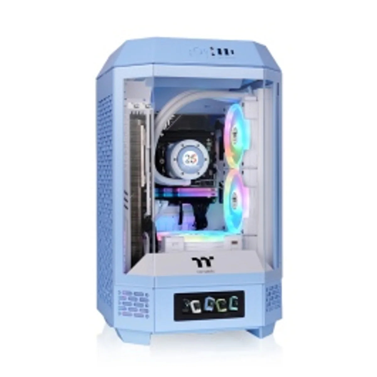 Thermaltake The Tower 250 — Bleu hortensia — vue principale