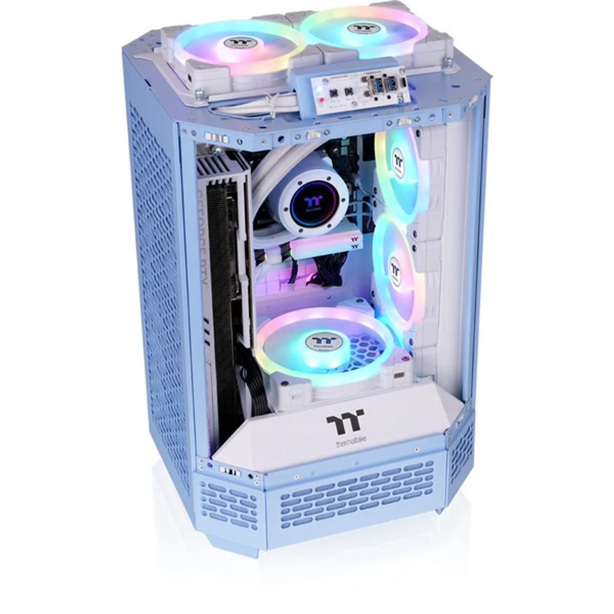 Thermaltake The Tower 250 — Bleu hortensia — vue 15