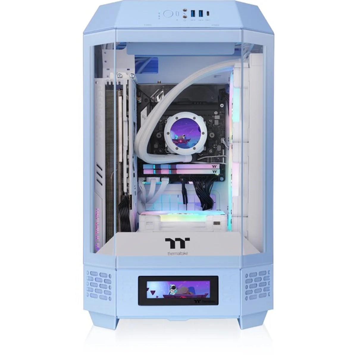 Thermaltake The Tower 250 — Bleu hortensia — vue 16