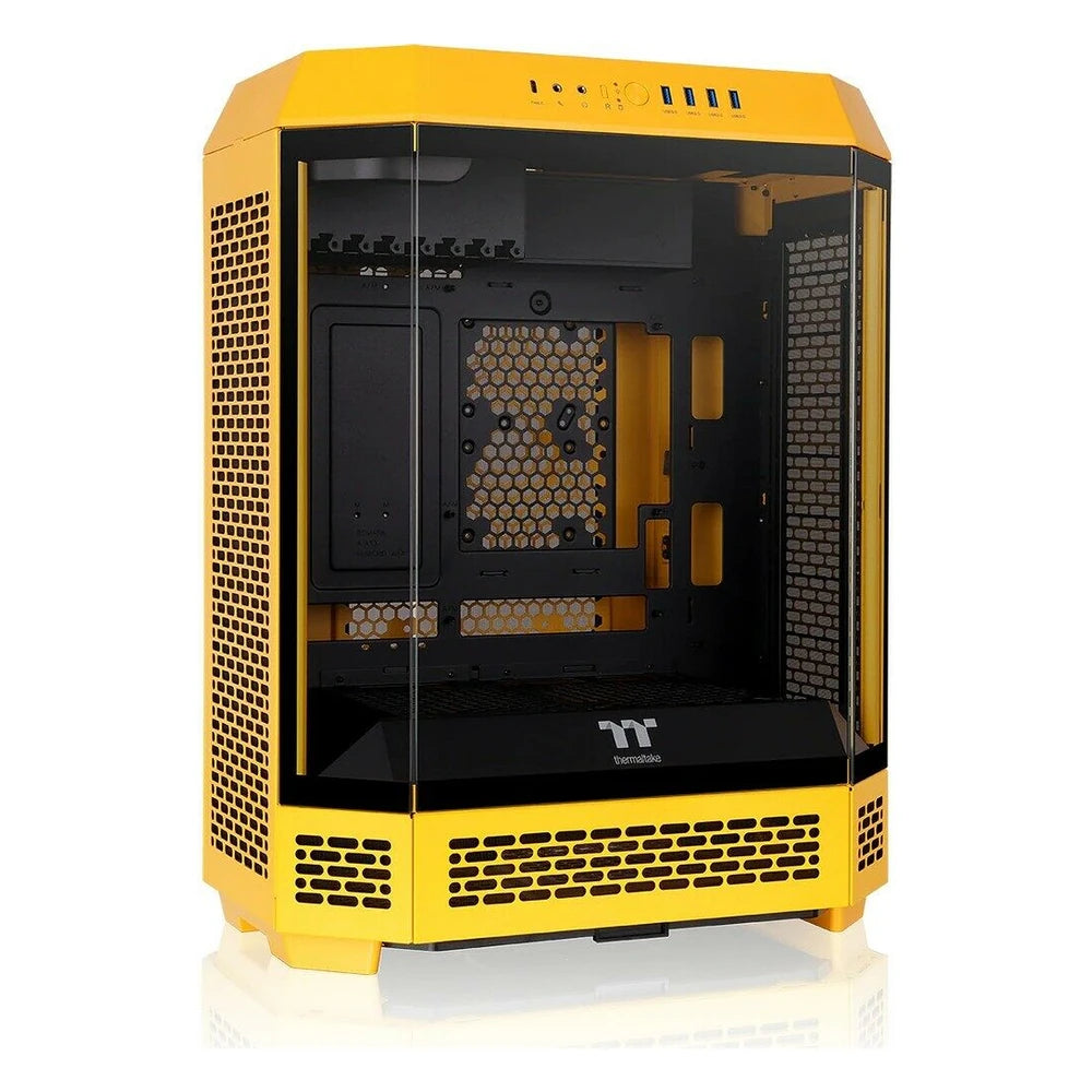 Thermaltake The Tower 600 — Jaune Bumblebee — vue principale